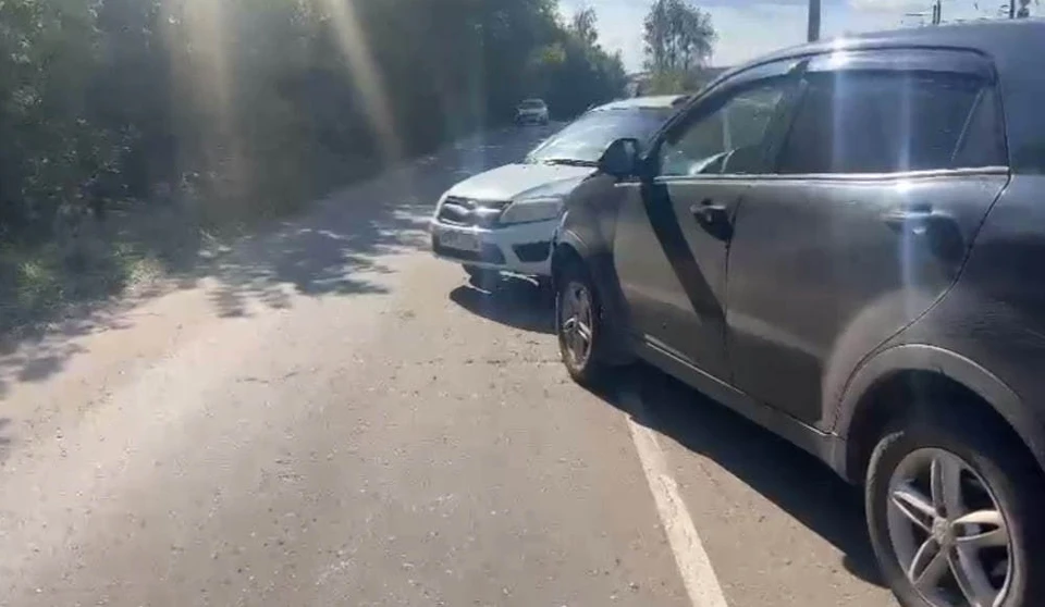 Двое детей пострадали при столкновении двух легковушек в Арзамасе. Фото: пресс-служба УГИБДД по Нижегородской области.