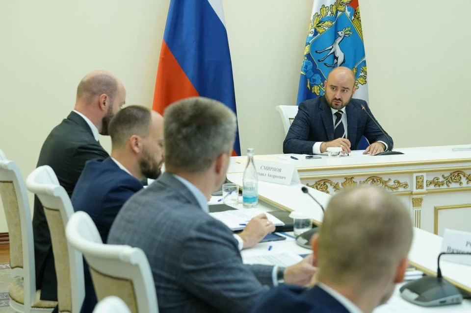 На совещании правительства обсудили подготовку образовательных учреждений региона к новому учебному году / Фото: Андрей Савельев