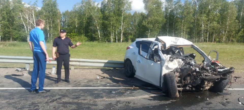 Водитель, по вине которого погибли три человека, скрылся с места аварии, но его быстро нашли