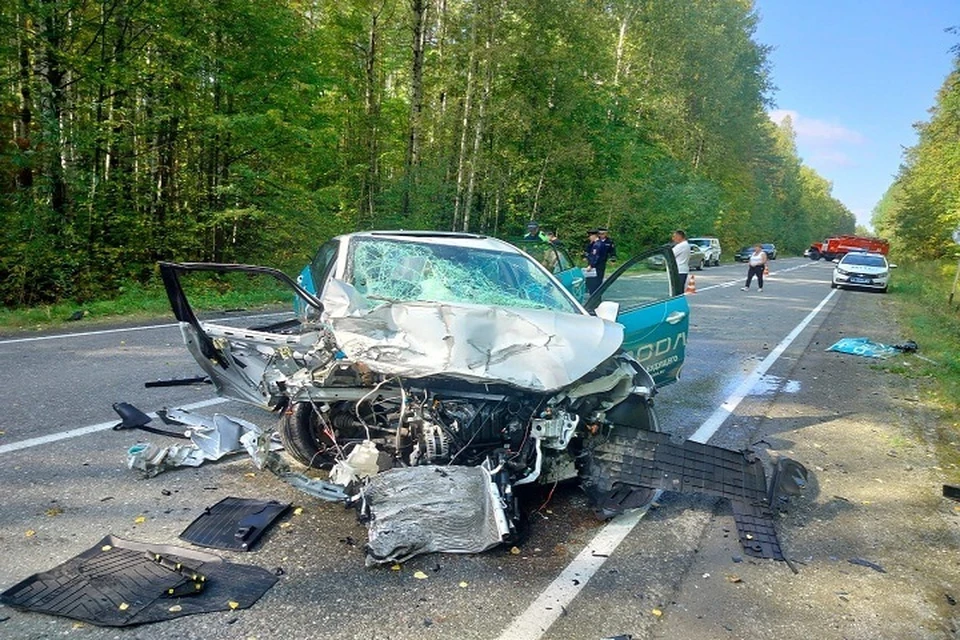 В результате аварии двухлетний малыш получил травму в висок. Фото: Госавтоинспекция Свердловской области.