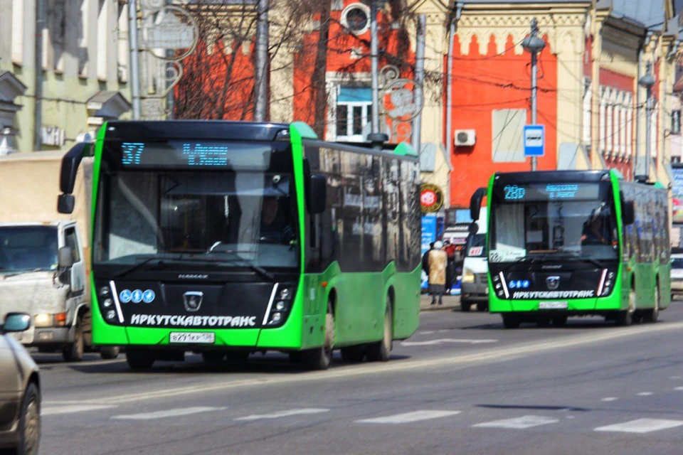 Автобусы временно изменят схему движения на улице Рабочего Штаба в Иркутске.