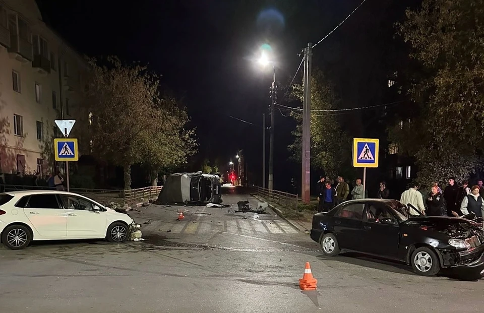 В массовом ДТП с большегрузом в Ефремове пострадали 2 человека