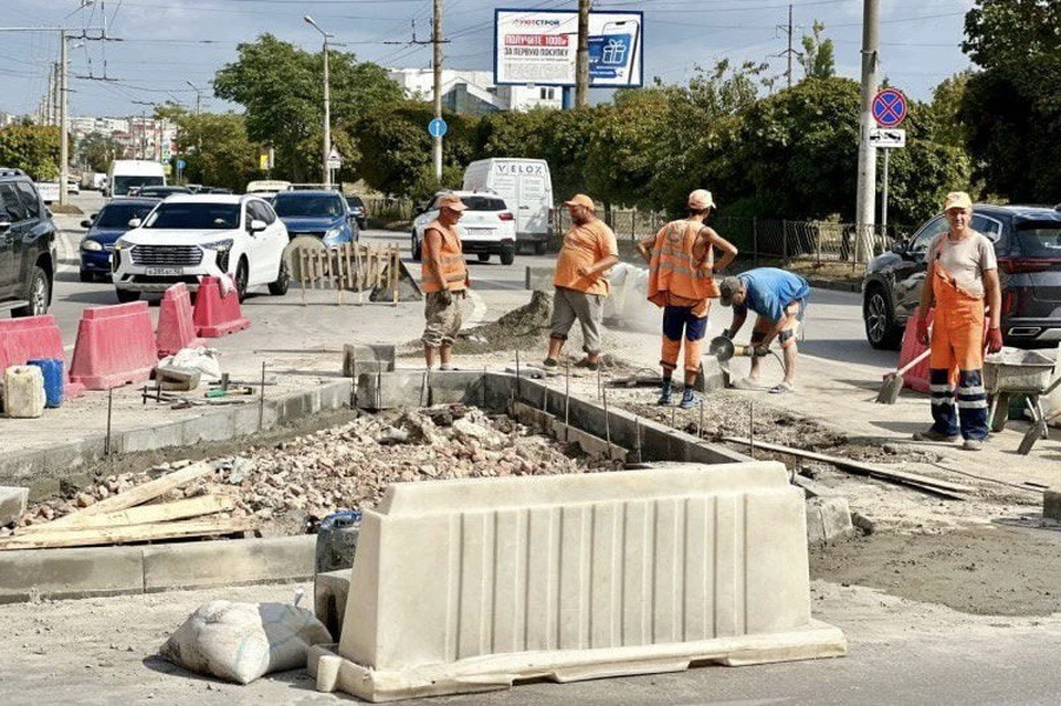 Новая организация движения на развязке снизит количество ДТП и заторов. Фото: sev.gov.ru