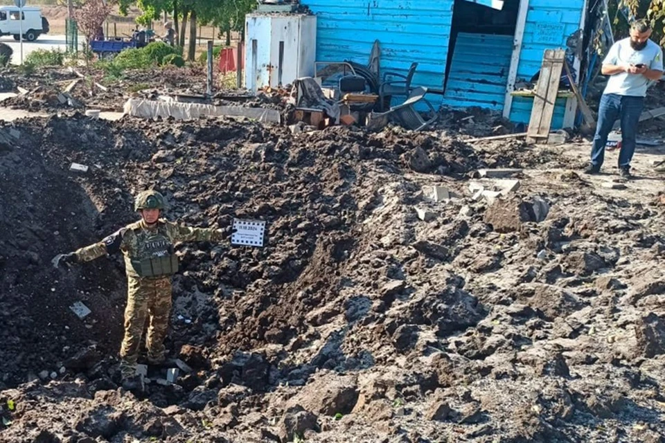 ВСУ 10 октября обстреляли Калининский район Донецка из РСЗО HIMARS. Фото: СЦКК ДНР