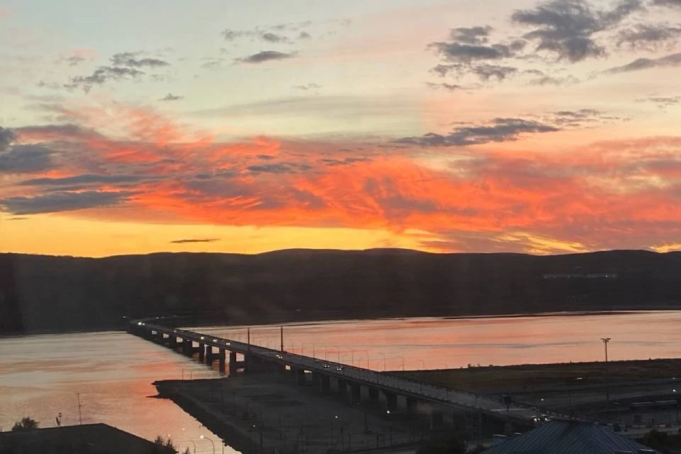 Мост через Кольский залив в Мурманске еще называют "Мурманской милей".