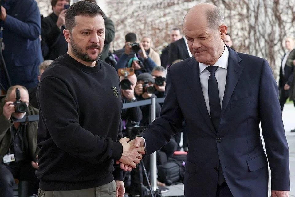 Bild: Зеленский озвучил два требования на встрече с Шольцем в ФРГ