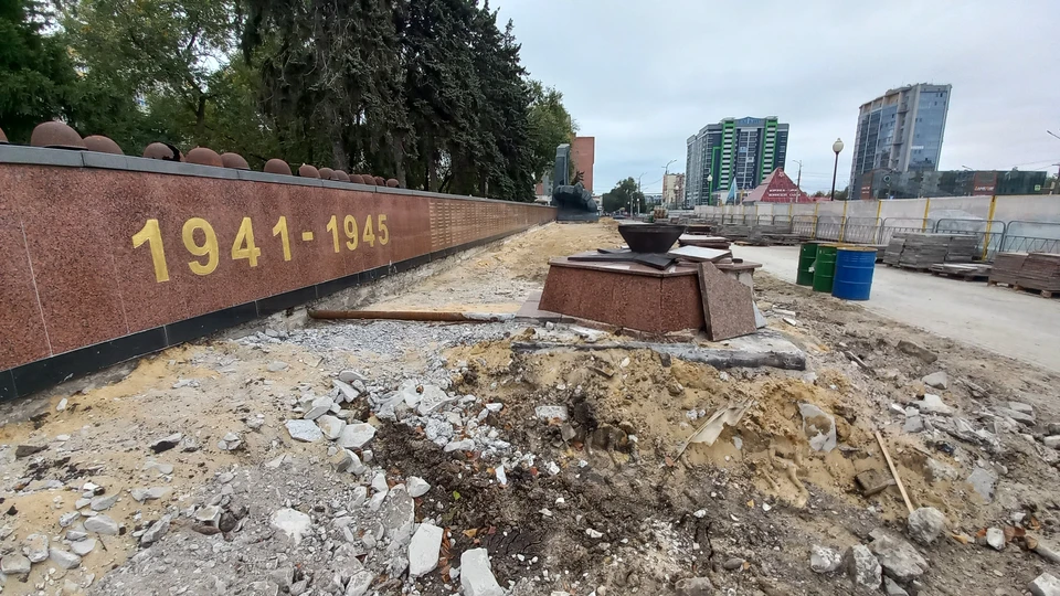 Так сейчас выглядит Памятник Славы.