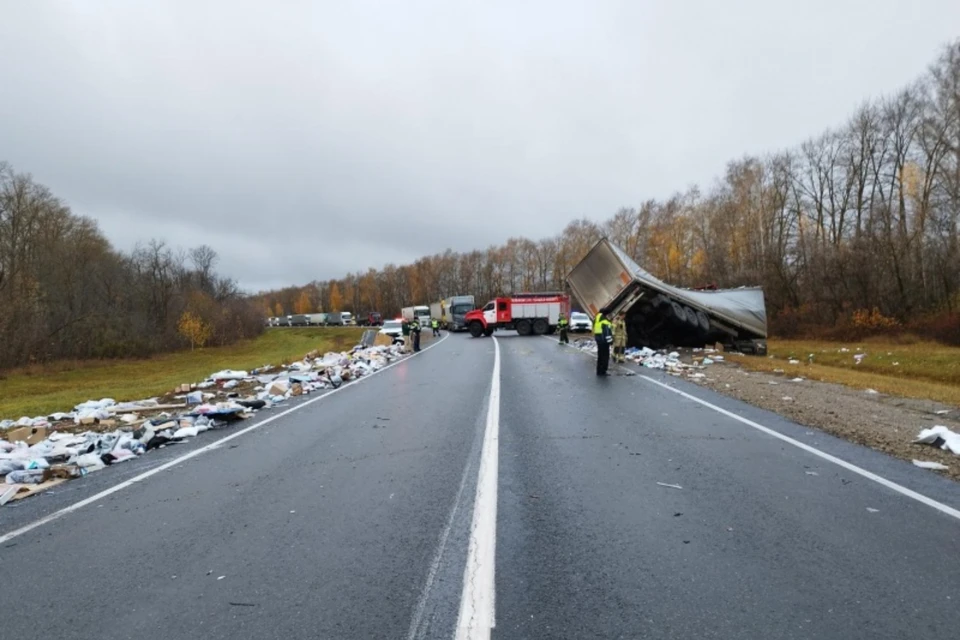 Авария случилась днем 27 октября. Фото: МВД по Чувашской Республике