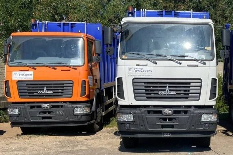 В Запорожскую область поступила новая партия коммунальной техники. ФОТО: минприроды ЗО