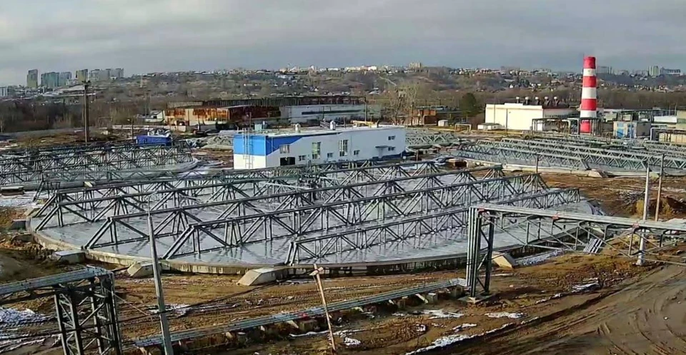 Реконструкцию Нижегородской станции аэрации проведут в 2025 году. Фото: телеграм-канал Юрия Шалабаева.