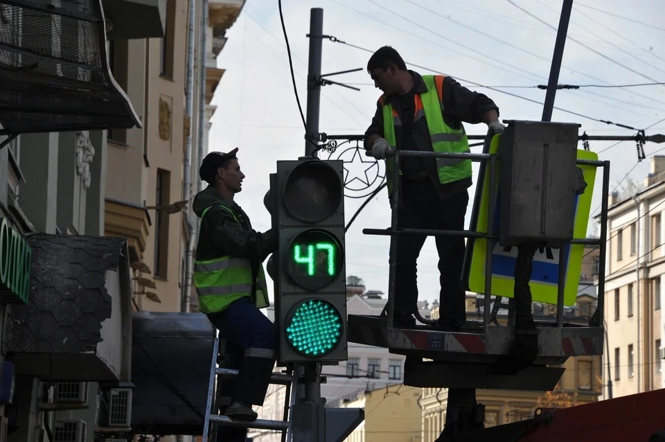 Отключения светофоров запланированы утром