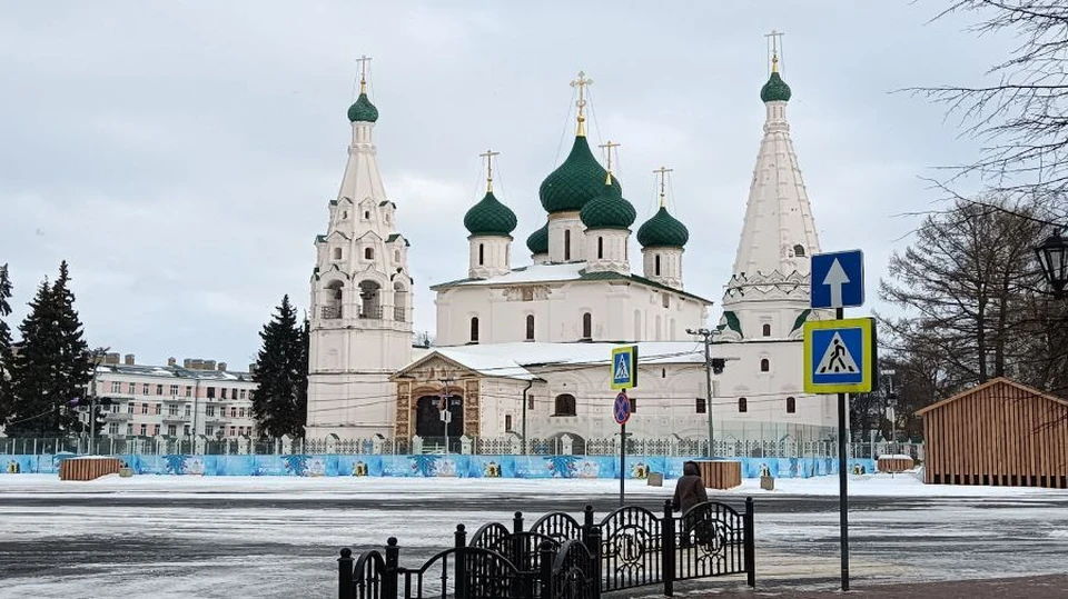 Советская площадь в Ярославле превратится в зимнюю сказку