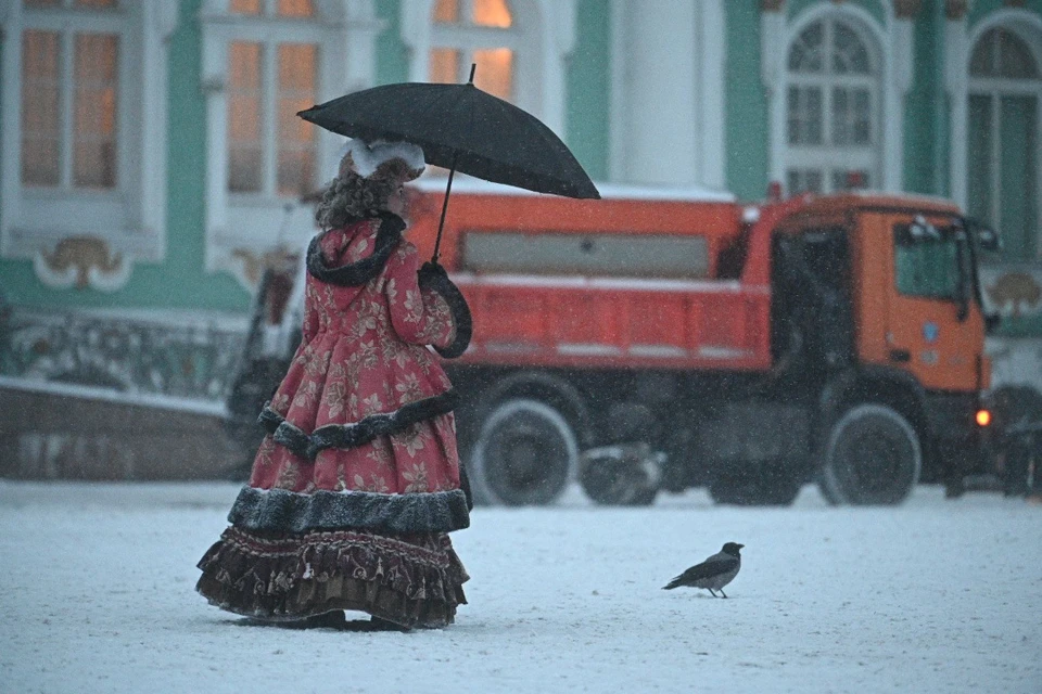 Снега прибавится до девяти сантиметров.