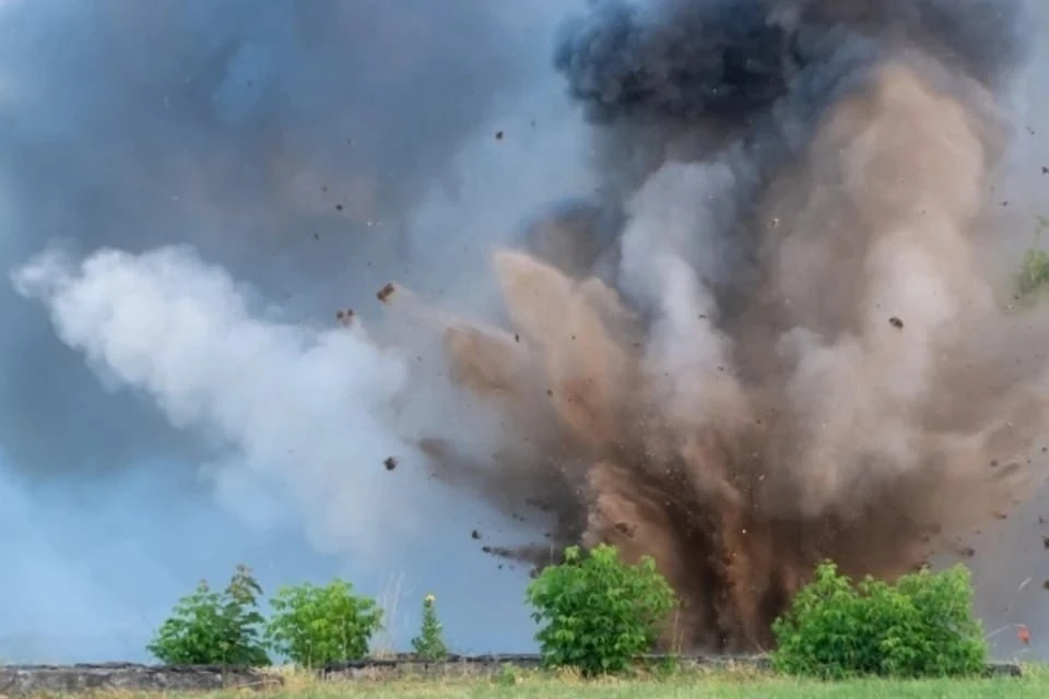 В оккупированном украинскими вооруженными формированиями городе Запорожье 27 декабря раздался мощный взрыв