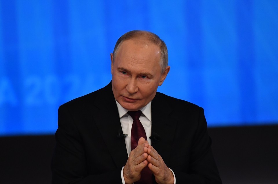 Владимир Путин: Не могу быть счастлив, пока ребята не вернутся с фронта