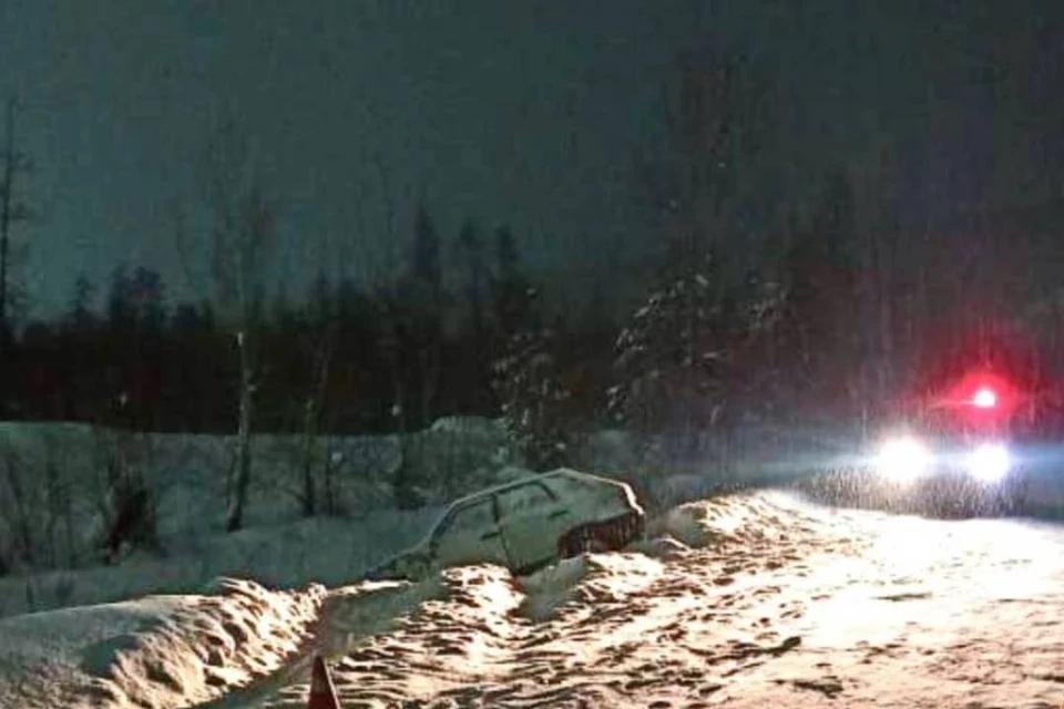 14-летний школьник за рулем легковушки попал в аварию. Фото: Госавтоинспекция Иркутской области.