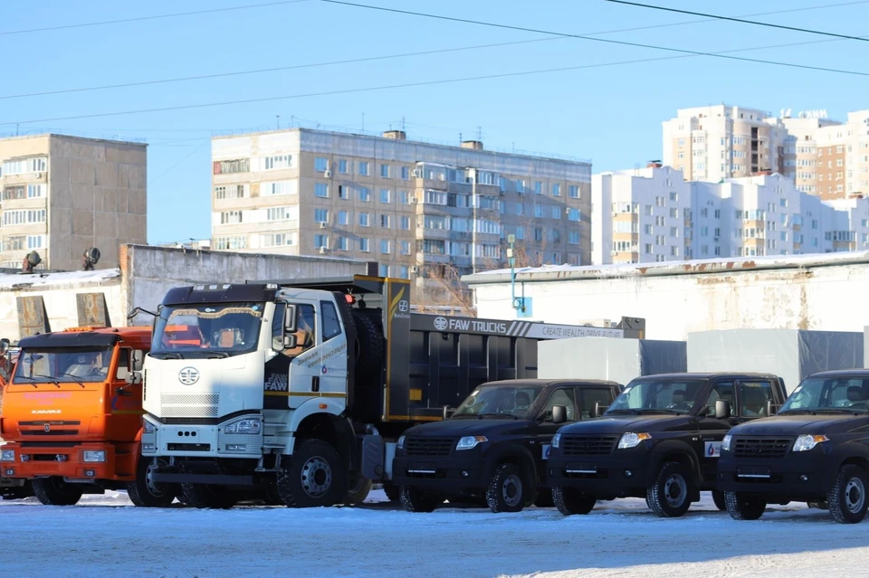 Предприятие продолжает обновлять свой автопарк, оснащая сотрудников современными транспортными средствами с передовыми техническими решениями. Фото: пресс-службы ООО «Оренбург Водоканал»