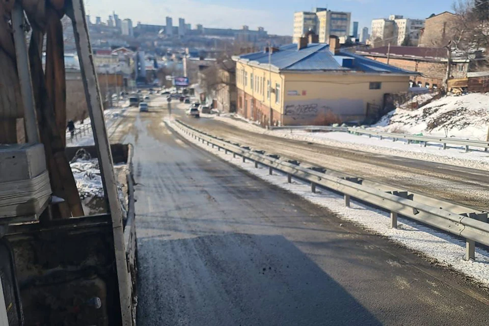 Проезд закрывали из-за непогоды. Фото: Содержание городских территорий.