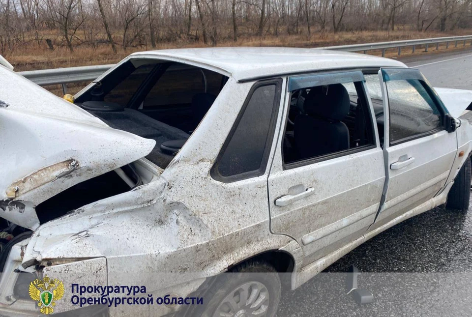 Виновник аварии пытался скрыться с места ДТП. Фото: Прокуратура Оренбургской области