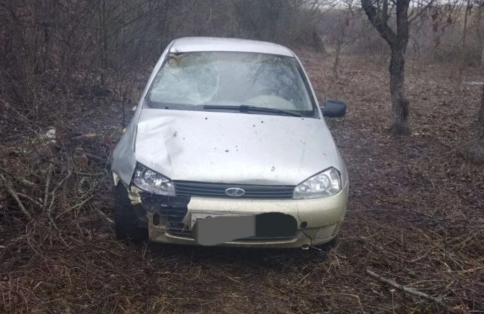 Водитель испугался и сбежал, но его все равно задержали.