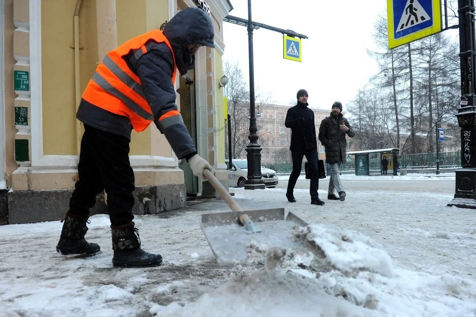 Почти тысяче жителей Петербурга пришлось поработать дворниками из-за долгов по алиментам.