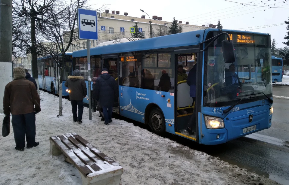 Автобусы «Транспорта Верхневолжья» начали курсировать в Твери с февраля 2020 года.