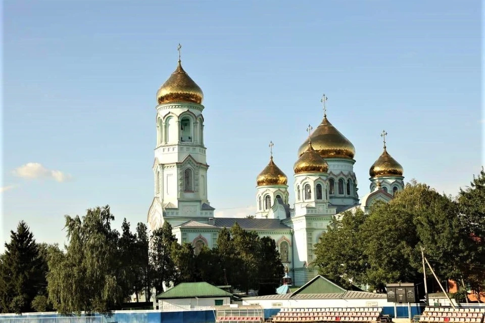 Ансамбль Свято-Вознесенской церкви в Курганинске Фото: пресс-служба администрации Краснодарского края