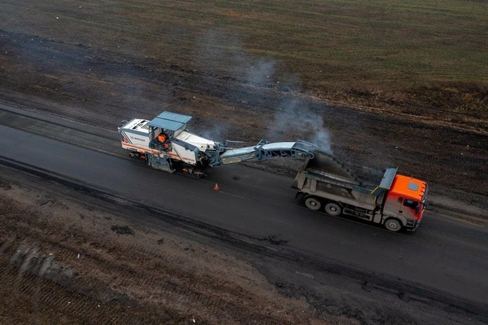 В ДНР отремонтируют более 450 километров дорог в 2025 году. Фото: Минтранс ДНР