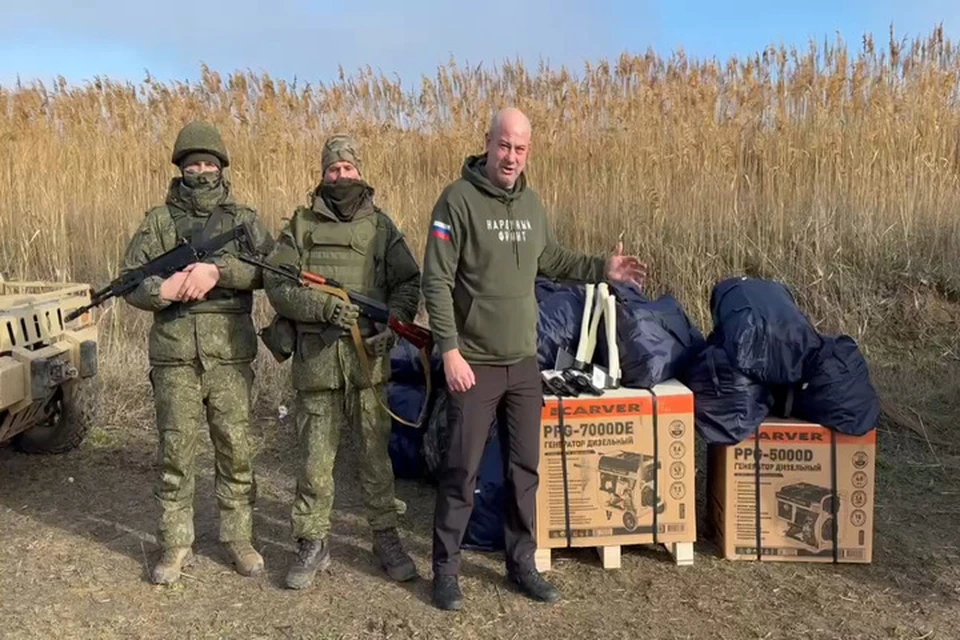 Генераторы получили штурмовики Херсонского направления. Фото: Народный фронт Херсонской области