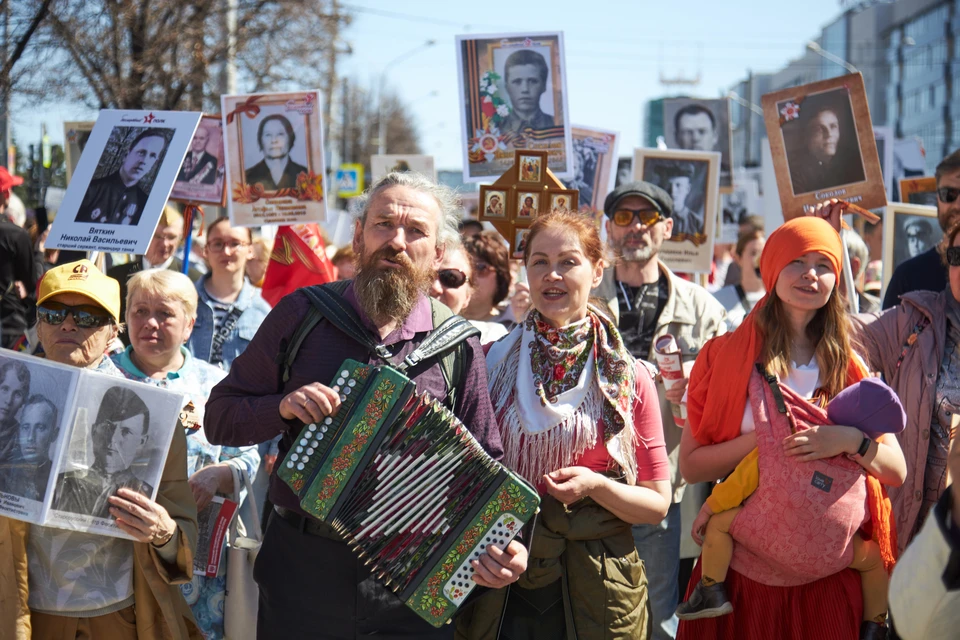 В Новосибирске могут провести традиционное шествие «Бессмертного полка».