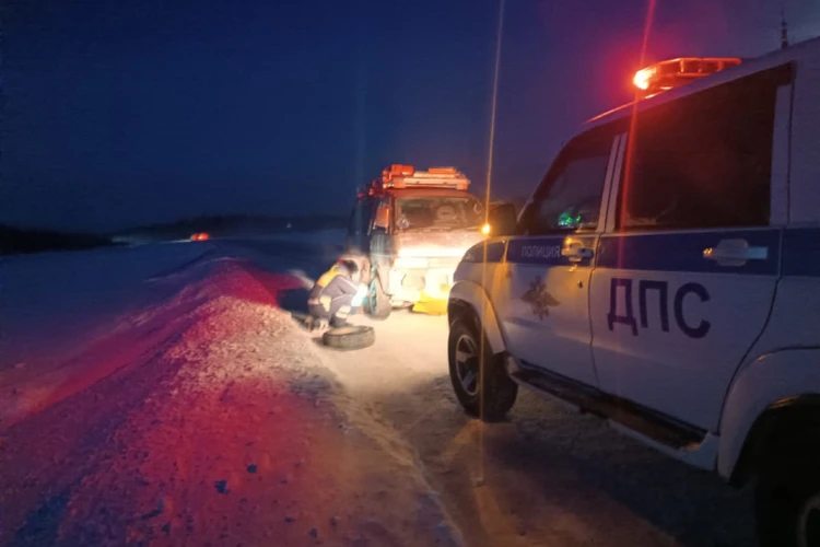 Замерзал в жестокий 40-градусный мороз: в Якутии спасли водителя, который едва не окоченел в заглохшем «Форде»