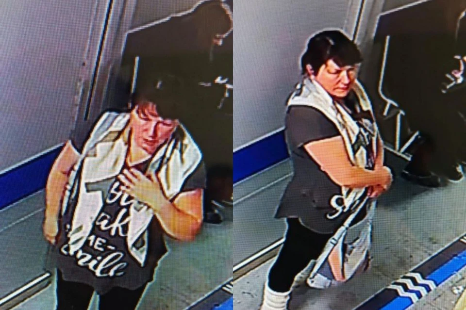 В Новосибирске ищут женщину, подозреваемую в краже телефона в поликлинике. Фото: ГУ МВД по НСО.