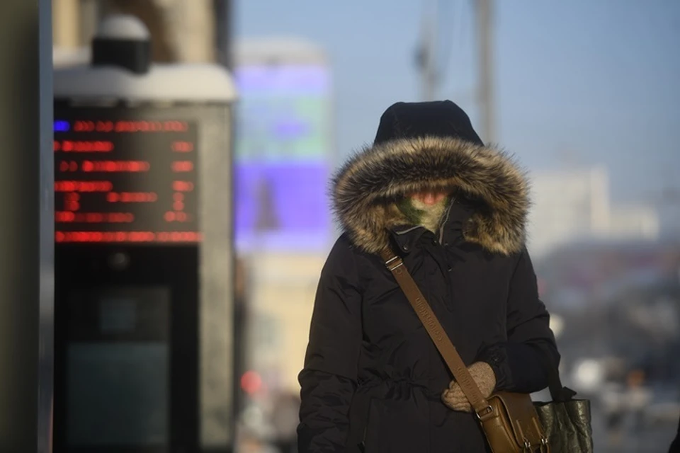 Утром температура воздуха в этих поселках составила -27 градусов