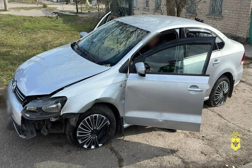 Пьяный водитель пытался сбежать от ГИБДД в Скадовске, тараня все на своем пути. Фото: ГУ МВД России по Херсонской области