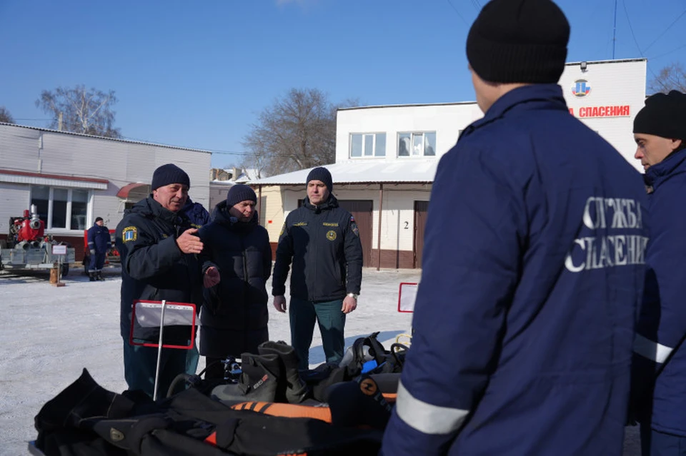 В Ульяновске прошел смотр поисково-спасательной службы «Управление гражданской защиты». ФОТО: администрация Ульяновска