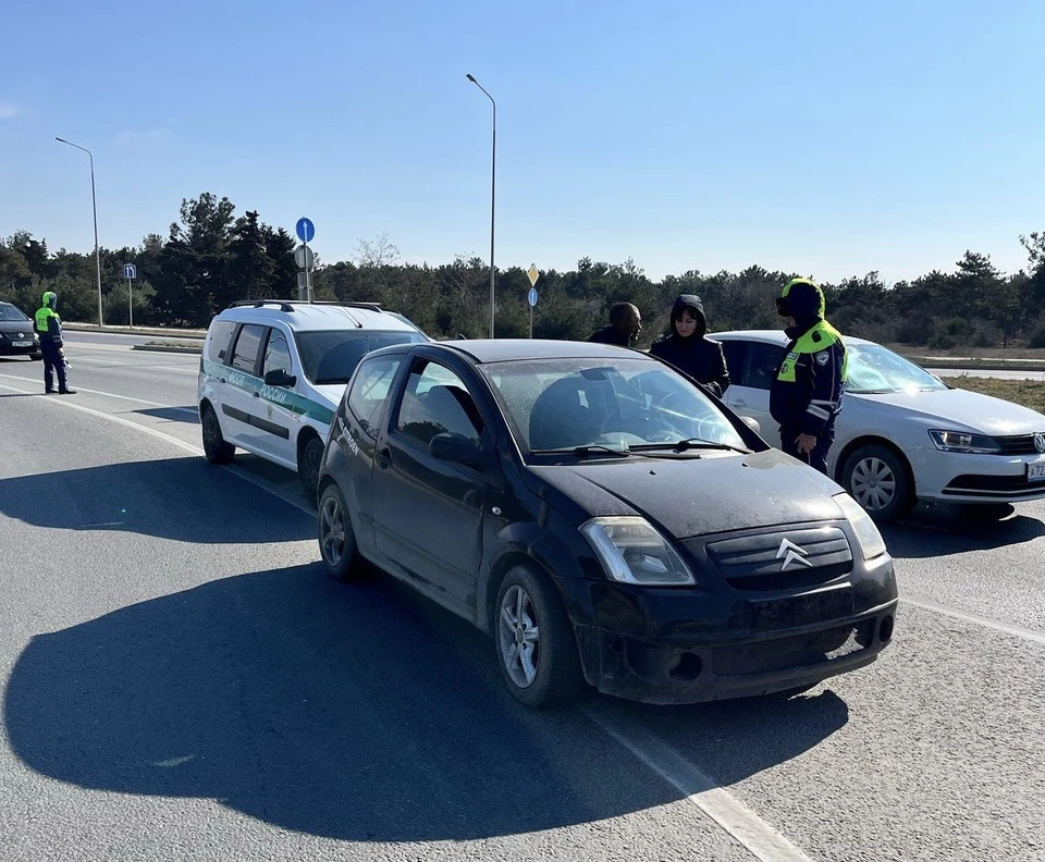 Авто увезли на специализированную стоянку. Фото: полиция Севастополя