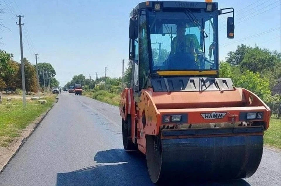 В ДНР особое внимание уделяют восстановлению дорог. Фото: Минтранс ДНР