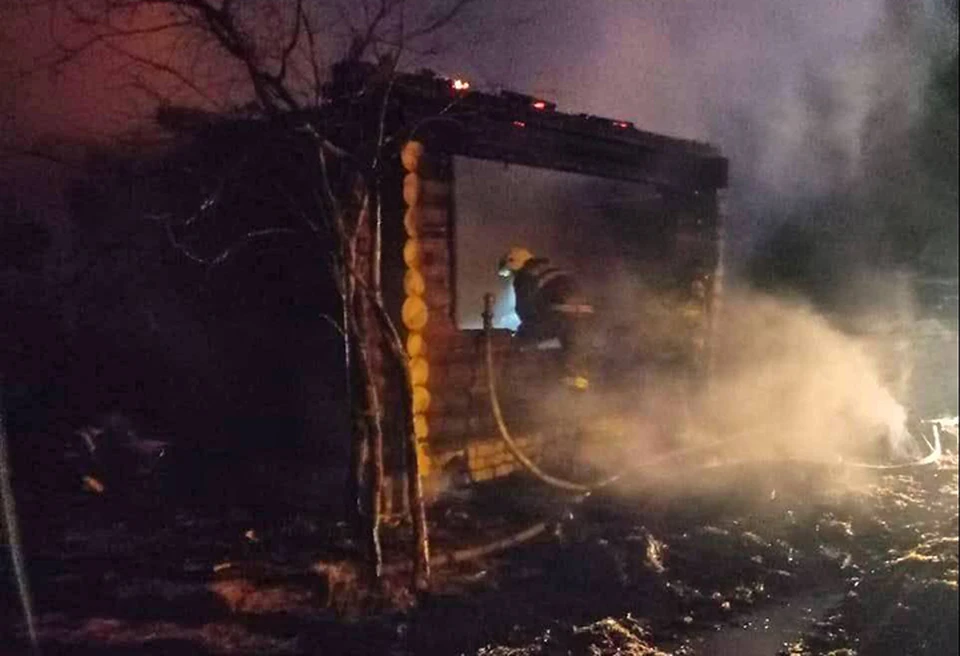 Два человека погибли на пожаре в Лыскове.