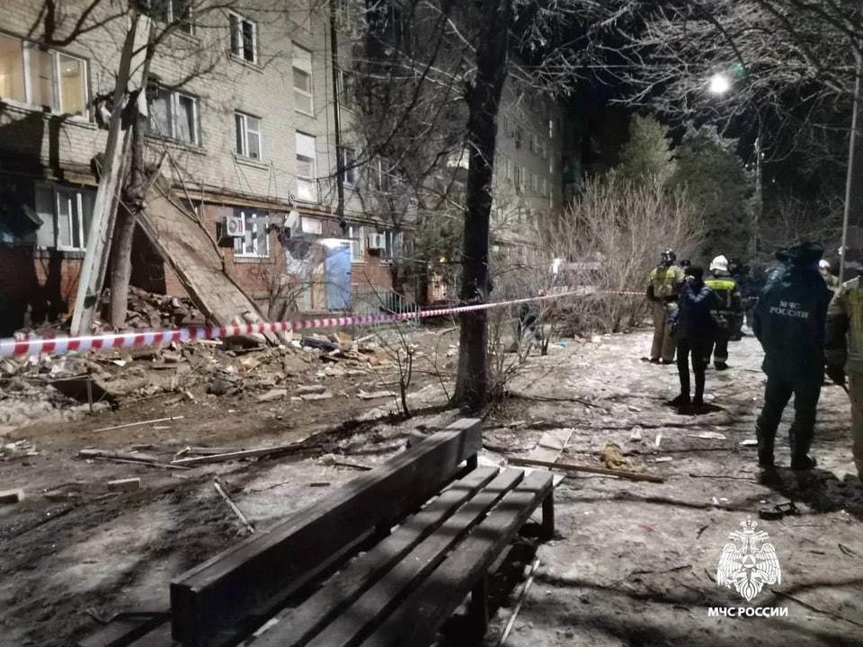 Пять человек пострадали при взрыве в пятиэтажке Краснодарского края. Фото: пресс-служба ГУ МЧС РФ по Краснодарскому краю