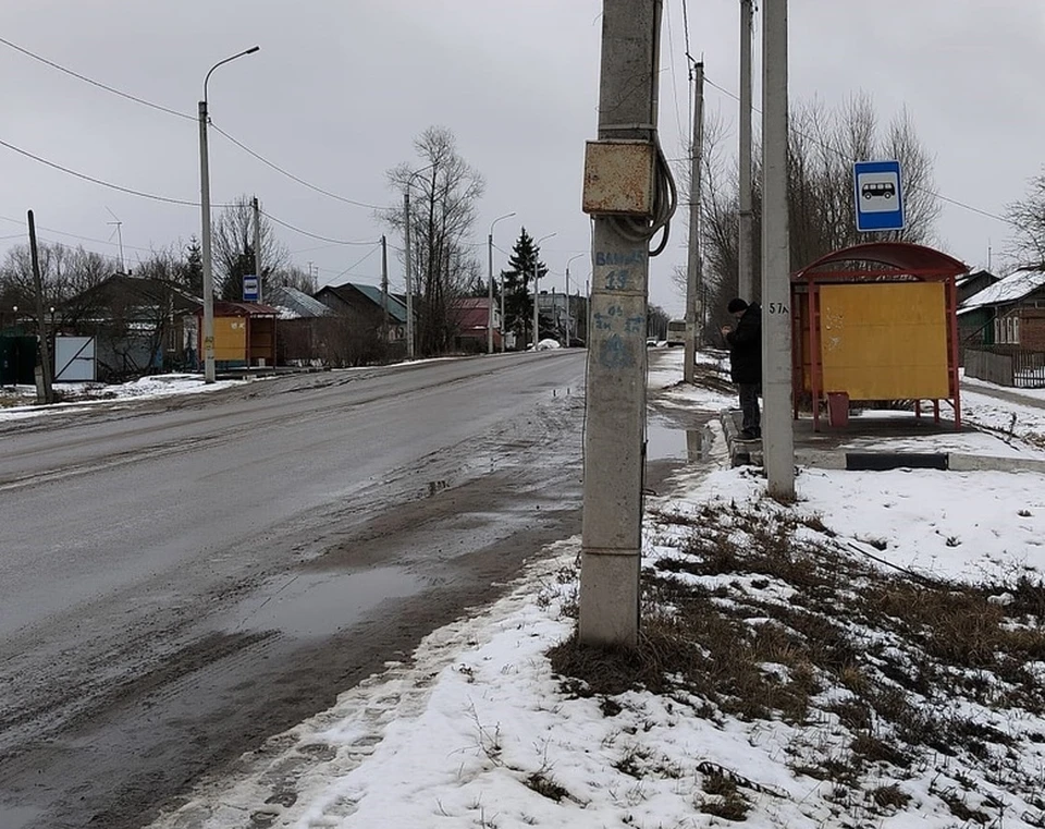 На двух автобусных маршрутах появятся две новых остановки в Одоевском районе Тульской области