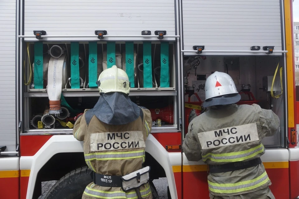 В Ульяновске в селе Кротовка при пожаре в доме пострадал 31-летний мужчина