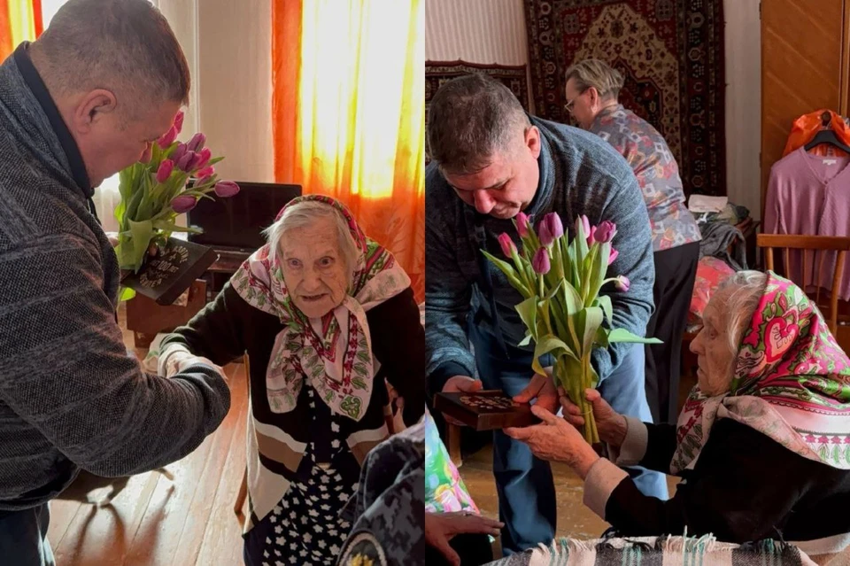В Новосибирской области поздравили ветерана ФСИН со 100-летним юбилеем. Фото: ГУФСИН по Новосибирской области.