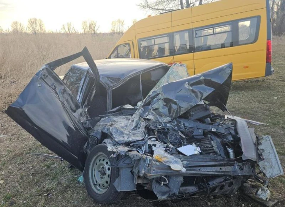 Место аварии.