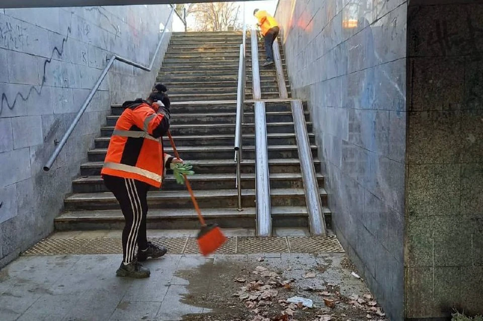В Краснодаре приводят в порядок 24 подземных перехода Фото: t.me/emnaumov