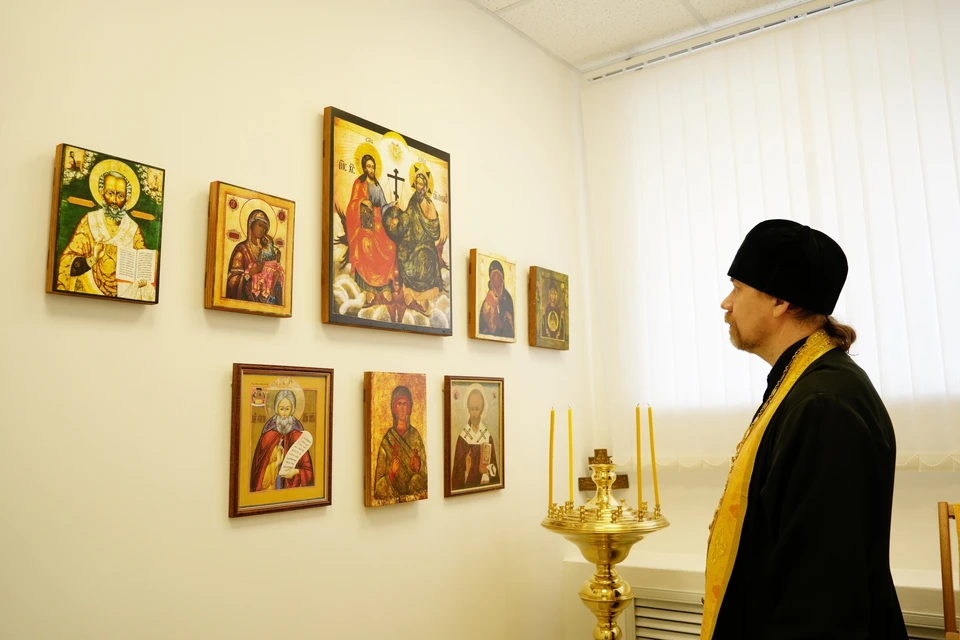 В ульяновском СИЗО-1 после капремонта открыли комнату для молитв. ФОТО: УФСИН УО