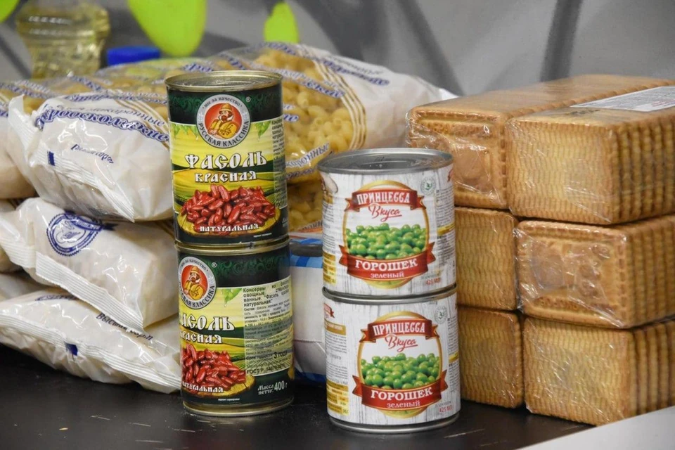 В Белгородской области краснояружцам выдали больше 1000 продуктовых наборов