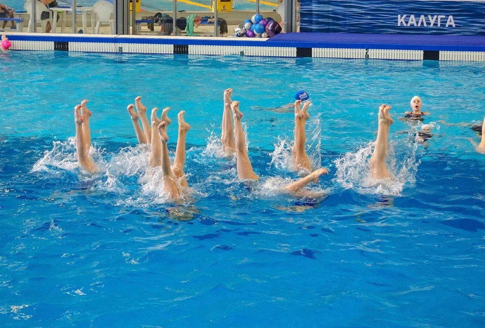 Калуга принимает чемпионат ЦФО по синхронному плаванию