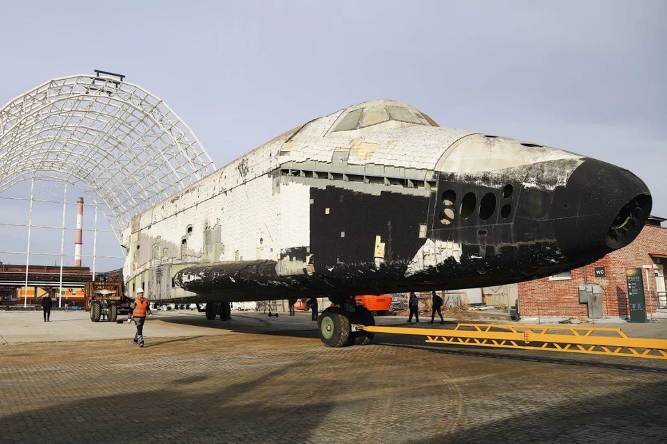 Космический корабль привезли в Верхнюю Пышму еще в августе 2024 года Фото: Музейный комплекс в Верхней Пышме