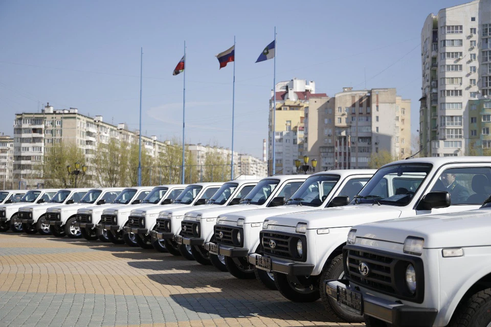В лесничества Белгородской области передали 19 новых автомобилей