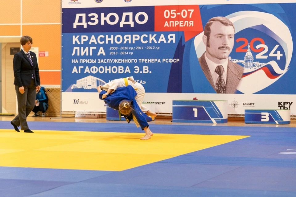 В Красноярске проходят соревнования по дзюдо. Фото: минспорта края